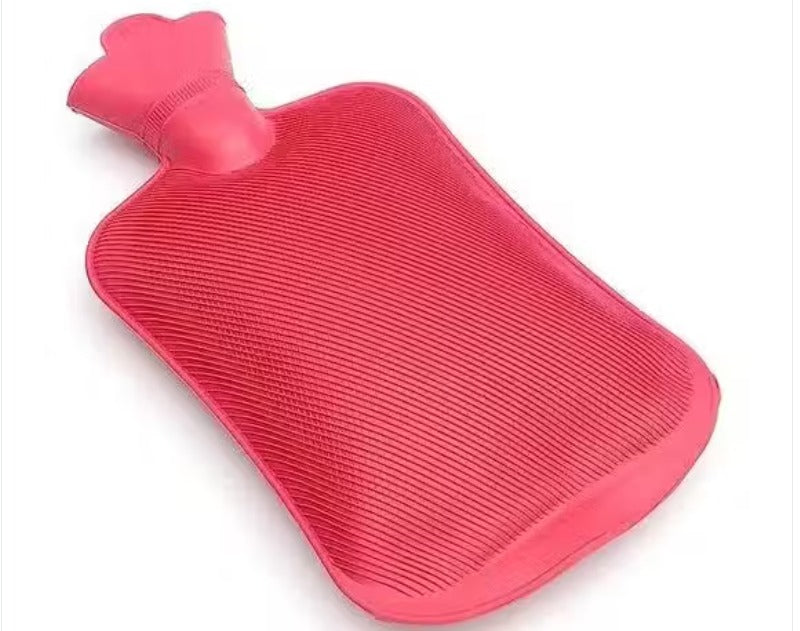 Rubber Hot Water Bag (2L, Random Color)